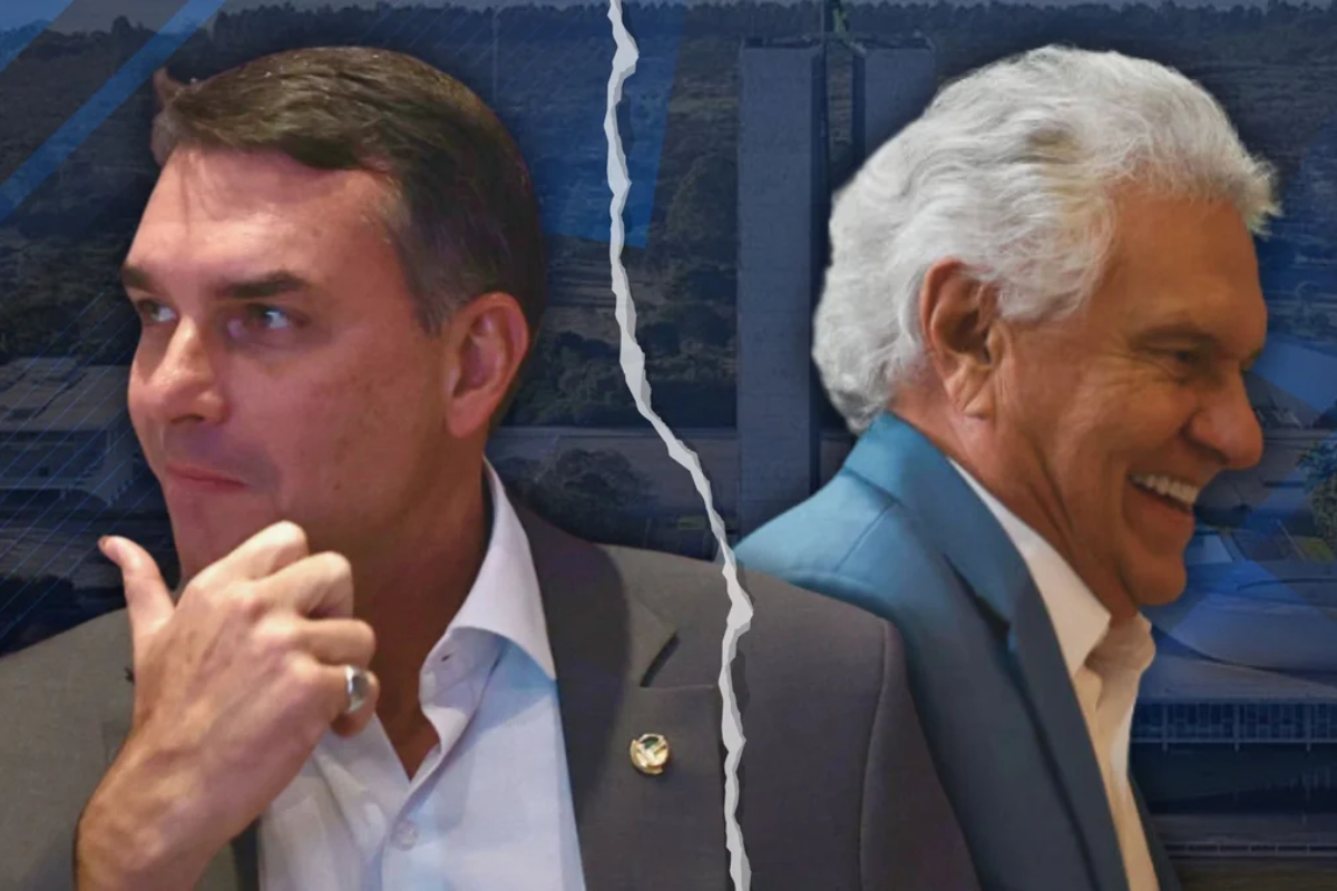Caiado ironiza Flávio após ele dizer que Dark Horse é "página virada"