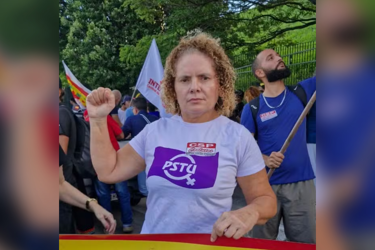 Imagem colorida, Luciana Mandu (PSTU)