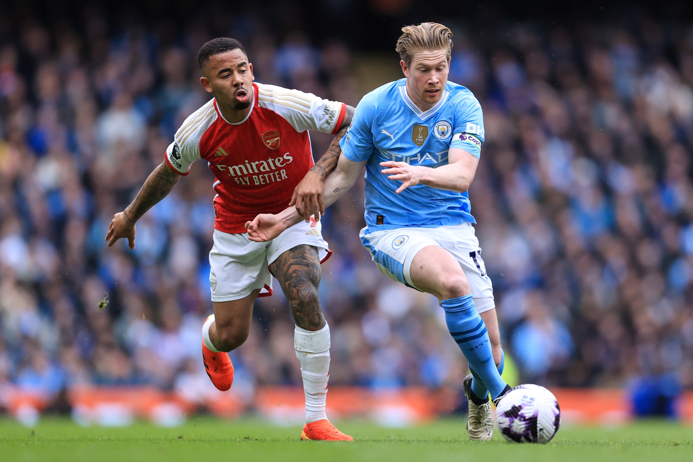 De Bruyne abre portas para Gabriel Jesus no Napoli e elogia o brasileiro