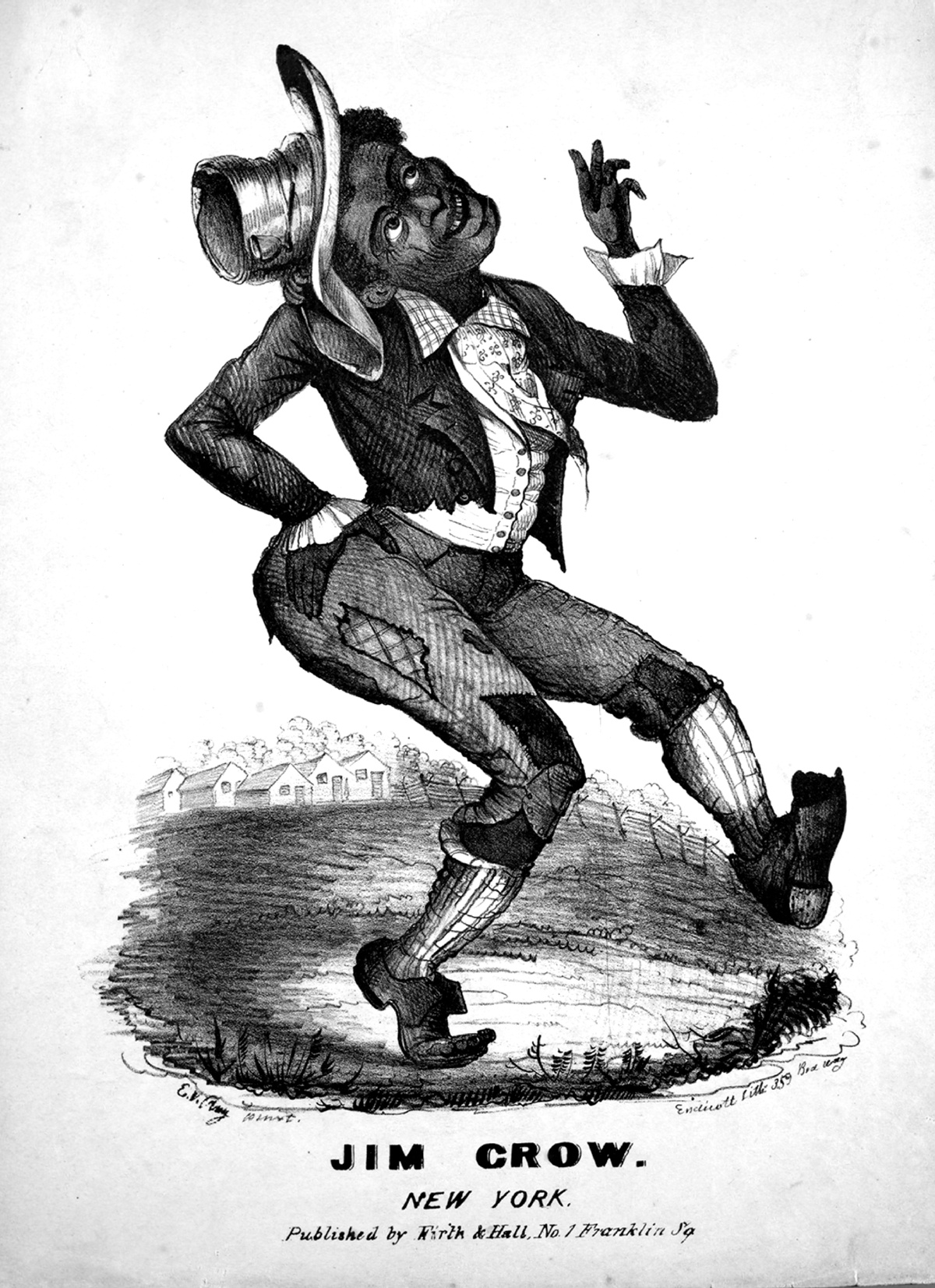 Cartaz Jim Crow - Metrópoles