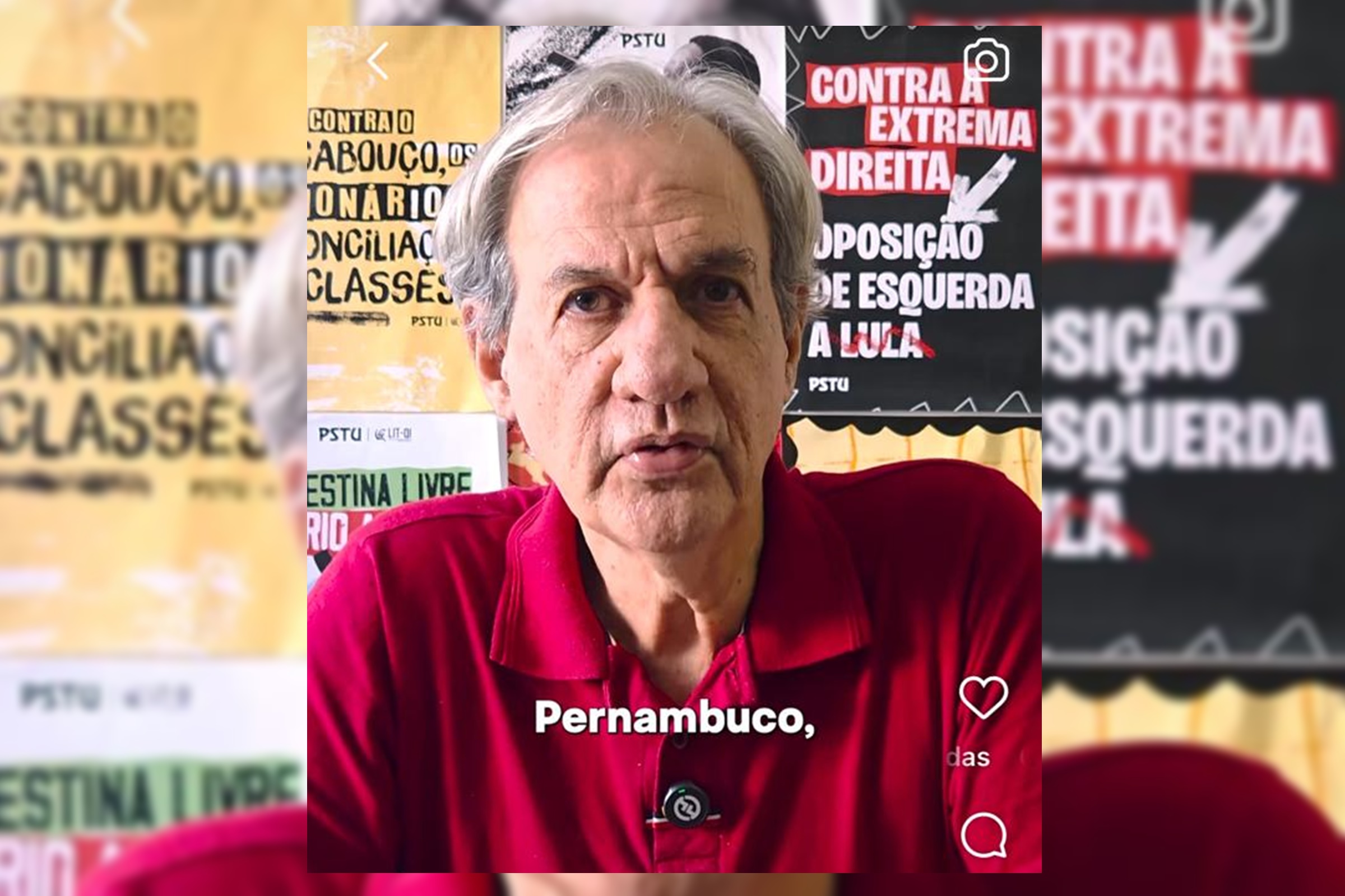 Imagem colorida de Guilherme Fonseca (PSTU)
