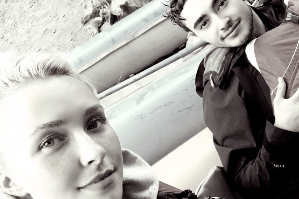 Hayden Panettiere e o irmão - Metrópoles