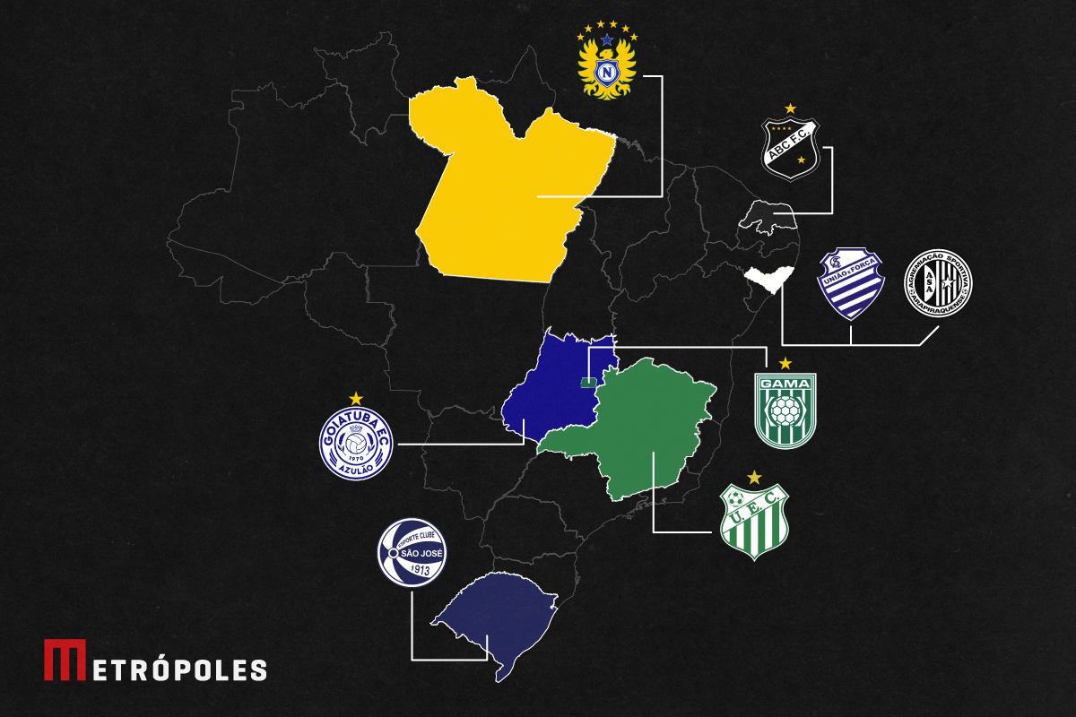 Quatro regiões do Brasil nas quartas de final da Série D ZeroUm