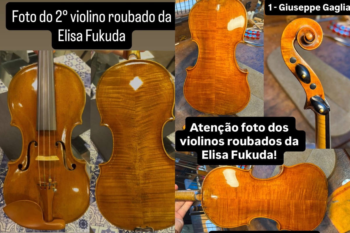 Instrumentos de Elisa Fukuda são roubados em sua casa, em São Paulo