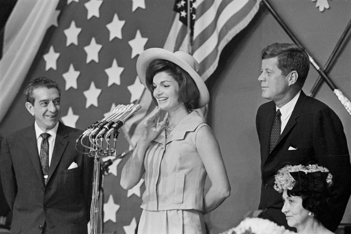 Jackie Kennedy, esposa de John F. Kennedy