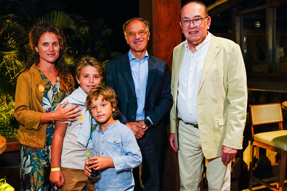 Mariavittoria Catanzariti, Giorgio Resta e filhos, Gilmar Mendes, Morgana de Almeida