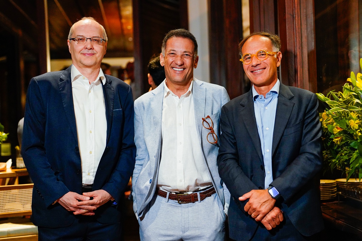 Ivano Bellin, Marcelo do Val e Giorgio Resta