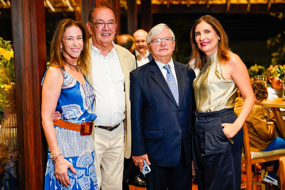 Gilmar Mendes, Morgana de Almeida, Herman Benjamin e Andreza Matais