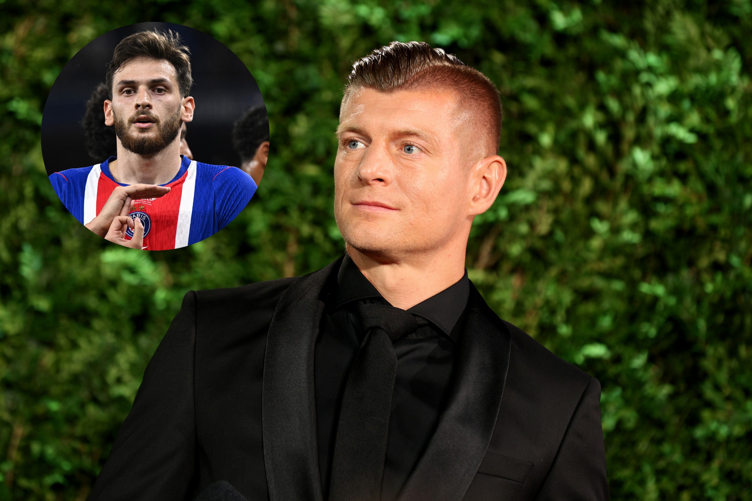 Toni Kroos elege Kvaratskhelia como favorito à Bola de Ouro