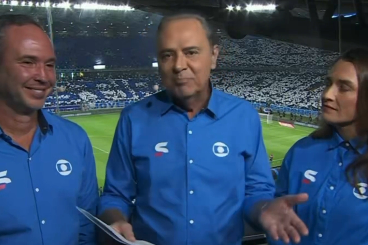 Luís Roberto retorna à Globo com emoção após tratamento de câncer