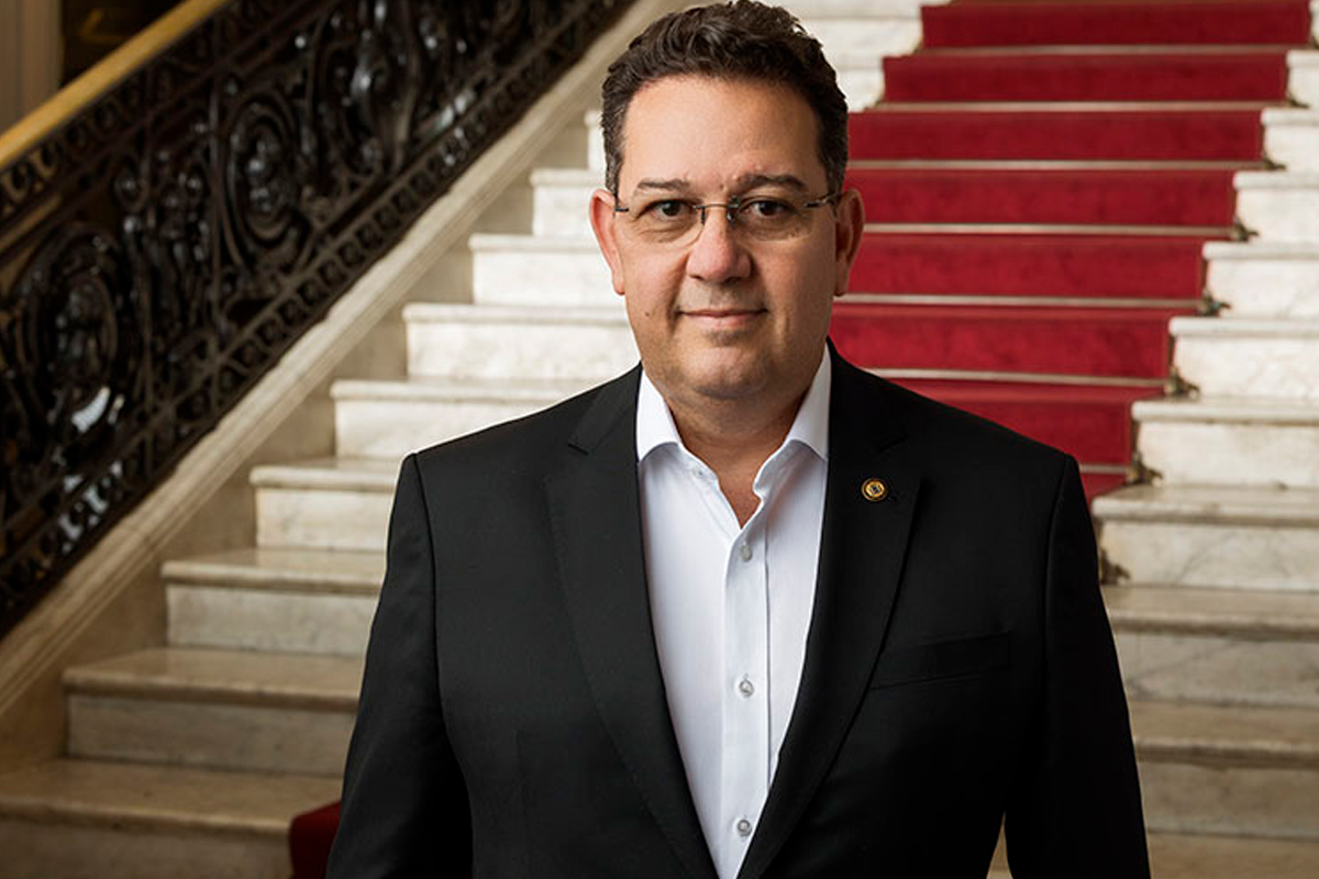Marcos Dias, candidato ao Senado pelo Podemos