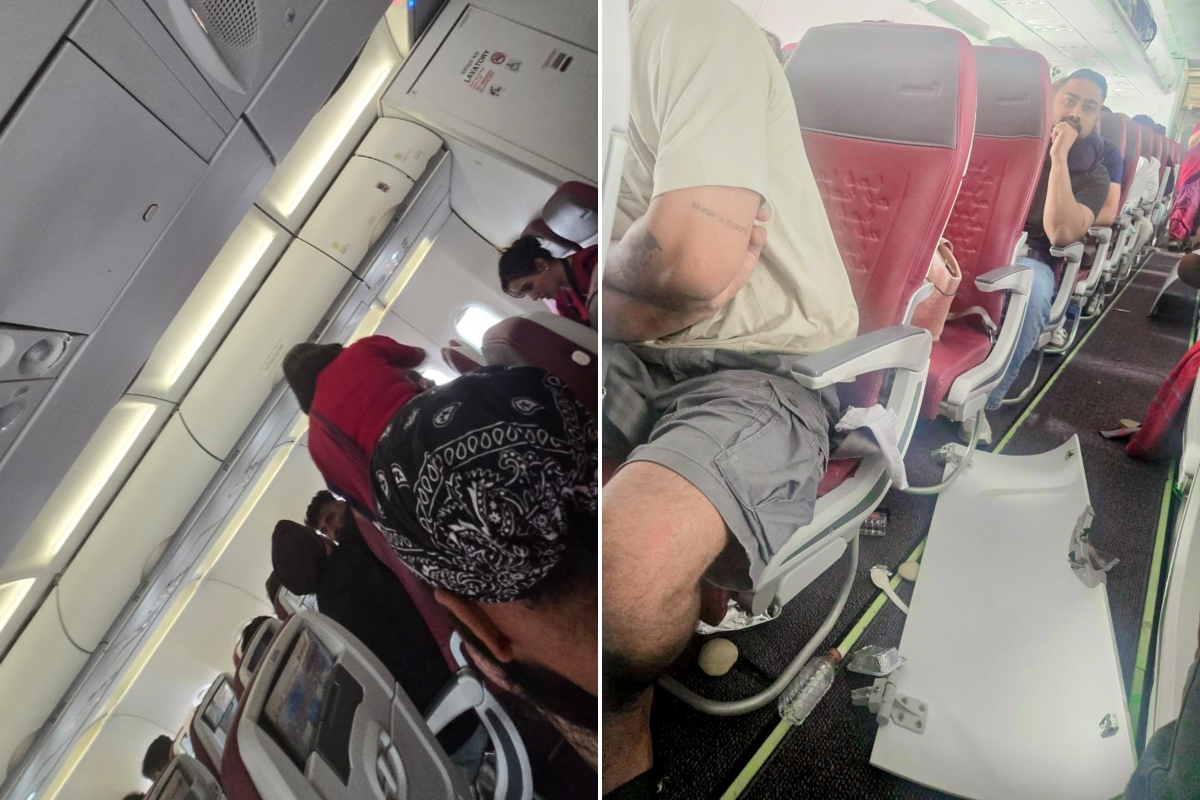 Avião da Air India perde 90 metros de altitude durante turbulência - QTU Questões do Universo