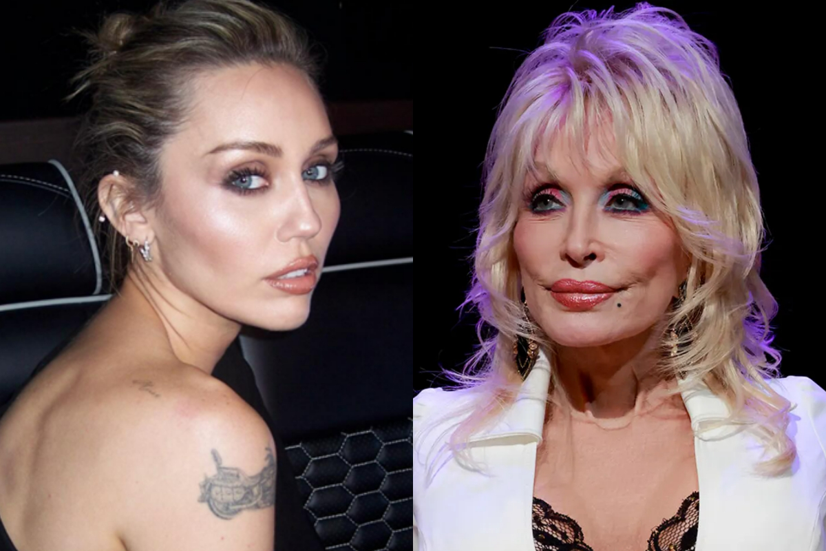 Miley Cyrus lamenta morte de Dolly Parton e faz homenagem à madrinha