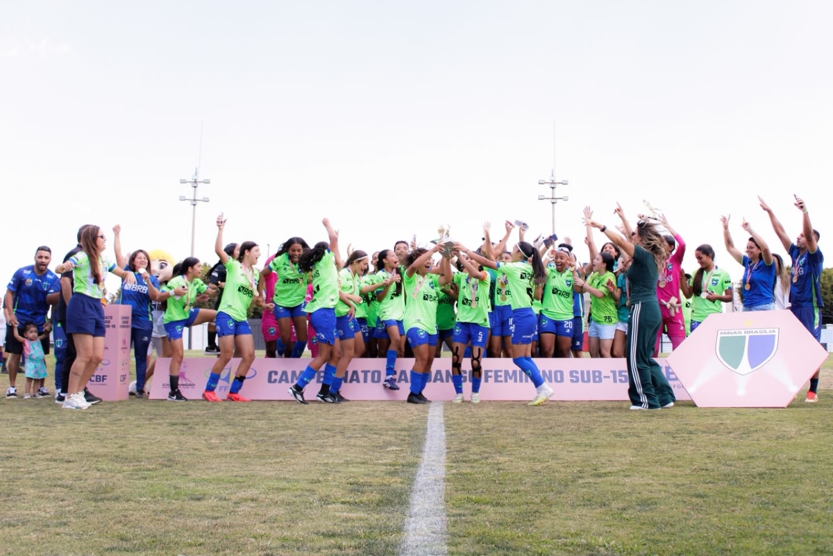 Minas Brasília conquista de forma invicta o Candangão Feminino Sub-15