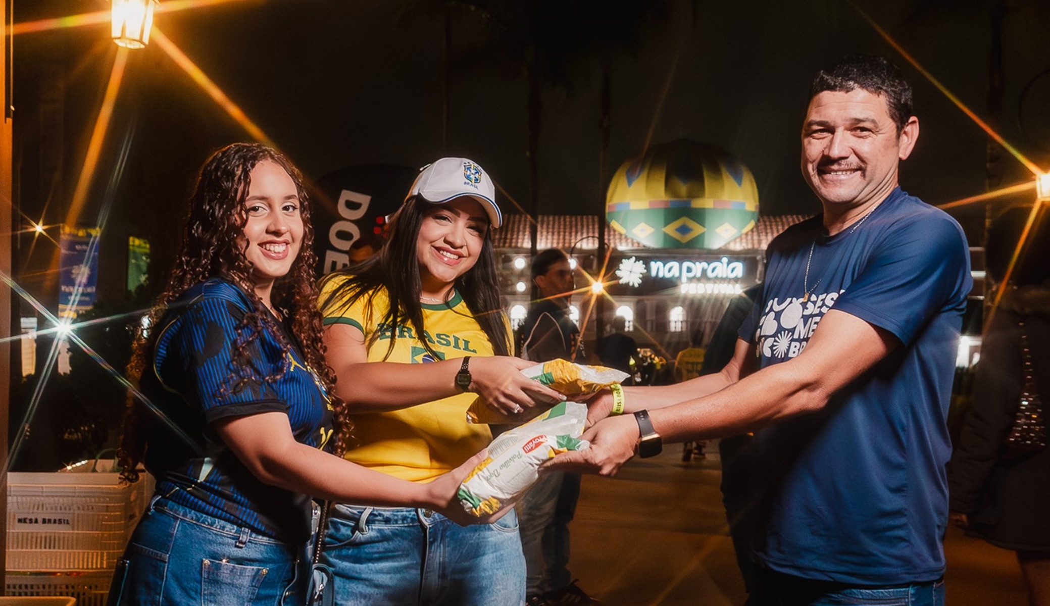 Na Praia amplia legado ESG com ações de combate à fome e acolhimento