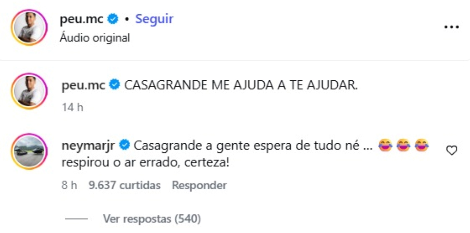 Neymar casagrande - Metrópoles