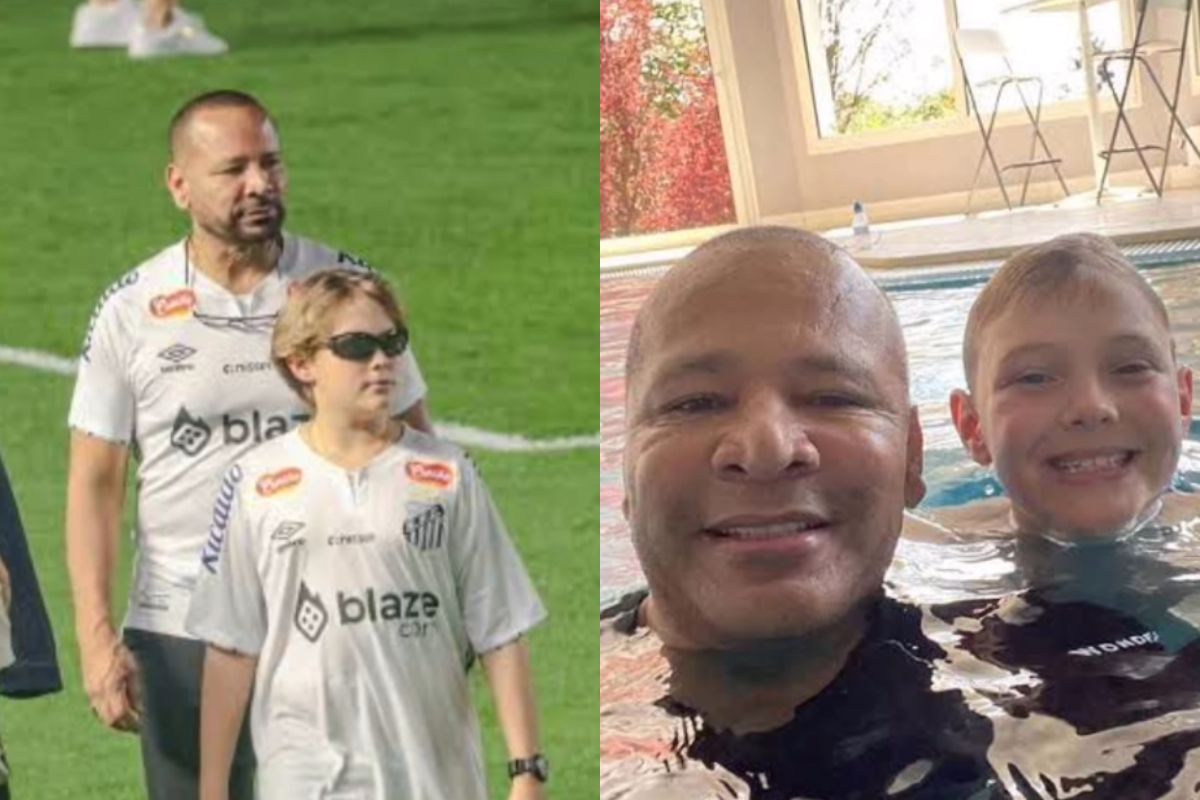 Neymar Pai se declara e faz homenagem no aniversário de Davi Lucca
