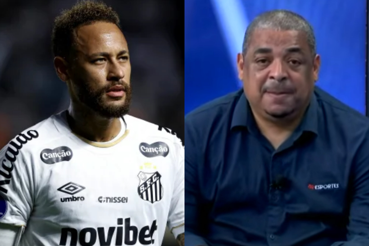 Neymar rebate Vampeta após críticas: “Cuidado"