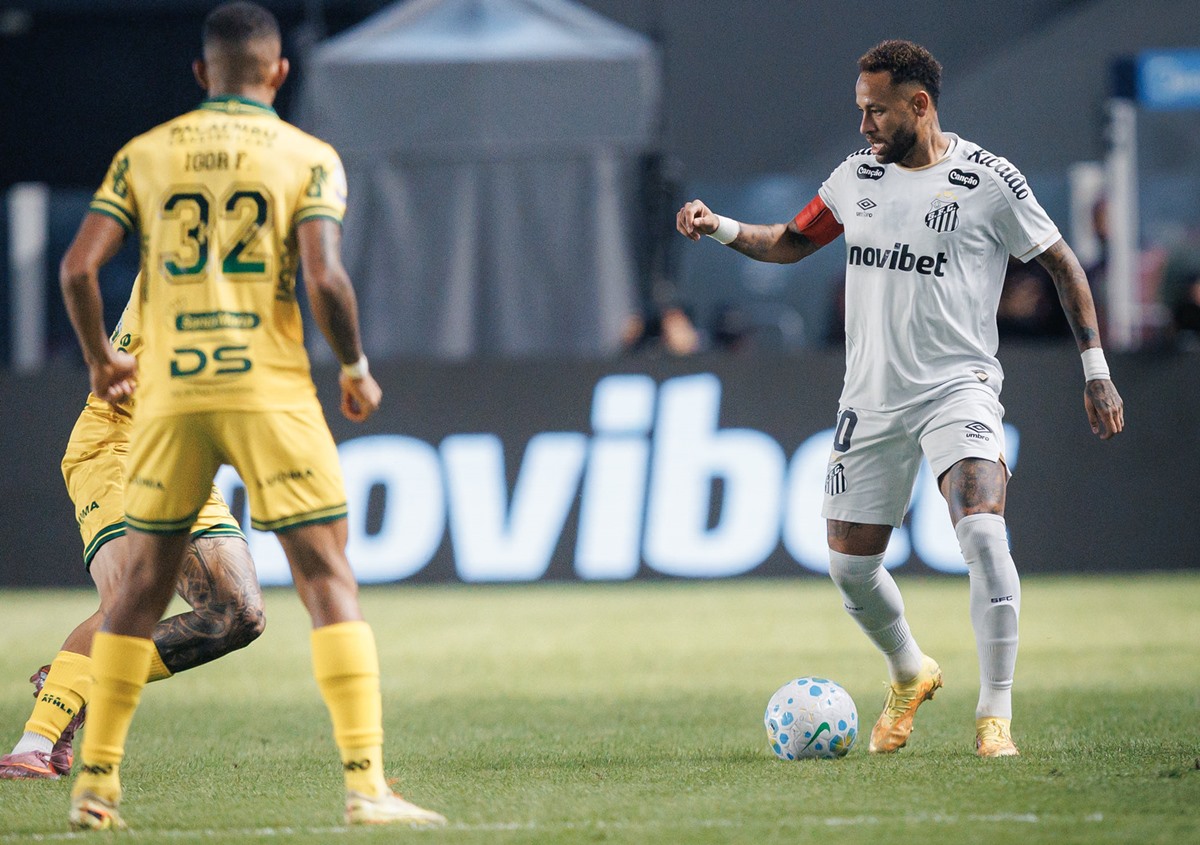 Neymar é poupado de treino do Santos nesta sexta (28/8) por quadro gripal