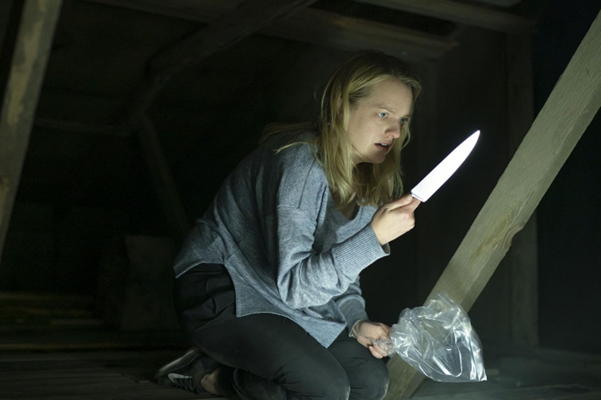 Elisabeth Moss no filme O Homem Invisível