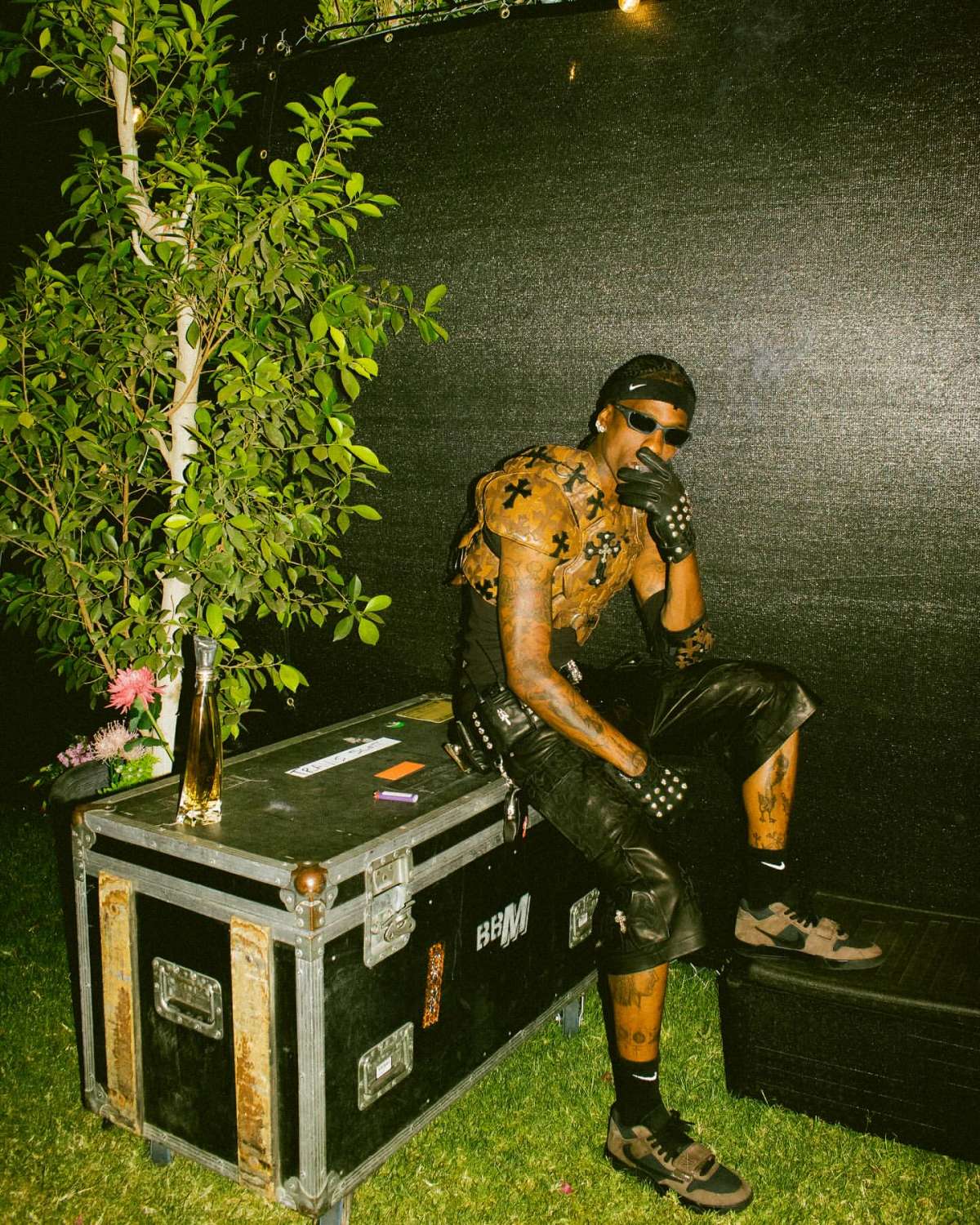 foto com cor. estilo travis scott - metrópoles