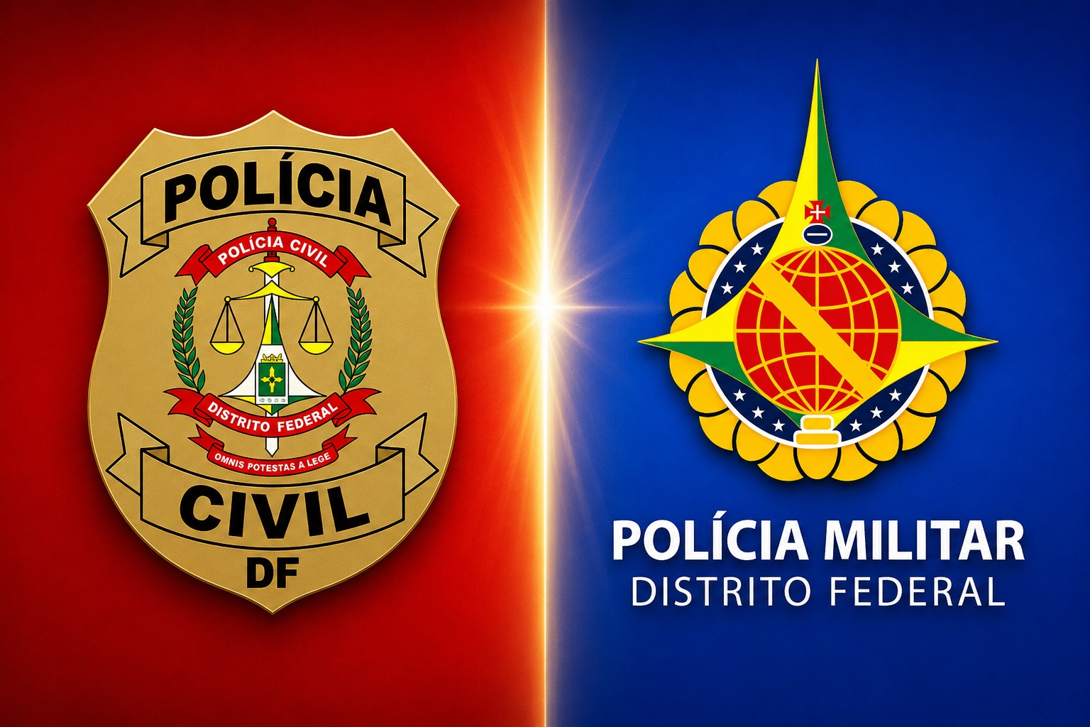 Conflito entre Policiais Civis e Militares no DF por Criação de Centro de Criminalística