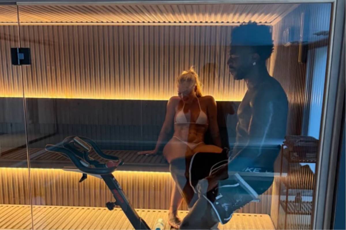 Vini Jr. posa com Virginia em sauna de mansão na Espanha; veja foto - QTU Questões do Universo