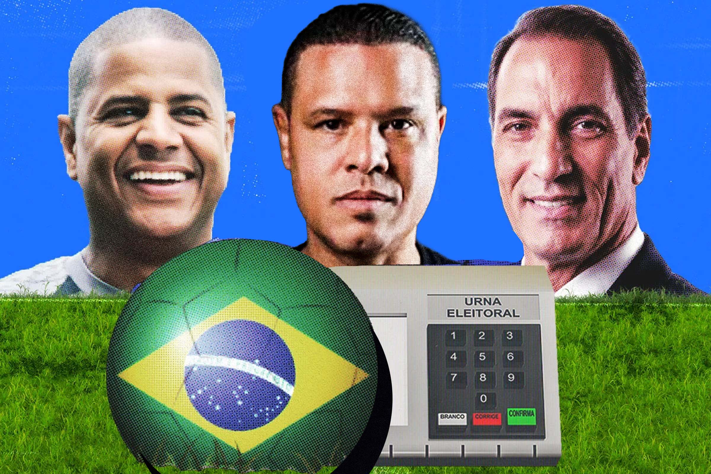 Ex-jogadores de futebol destacam-se em patrimônio eleitoral