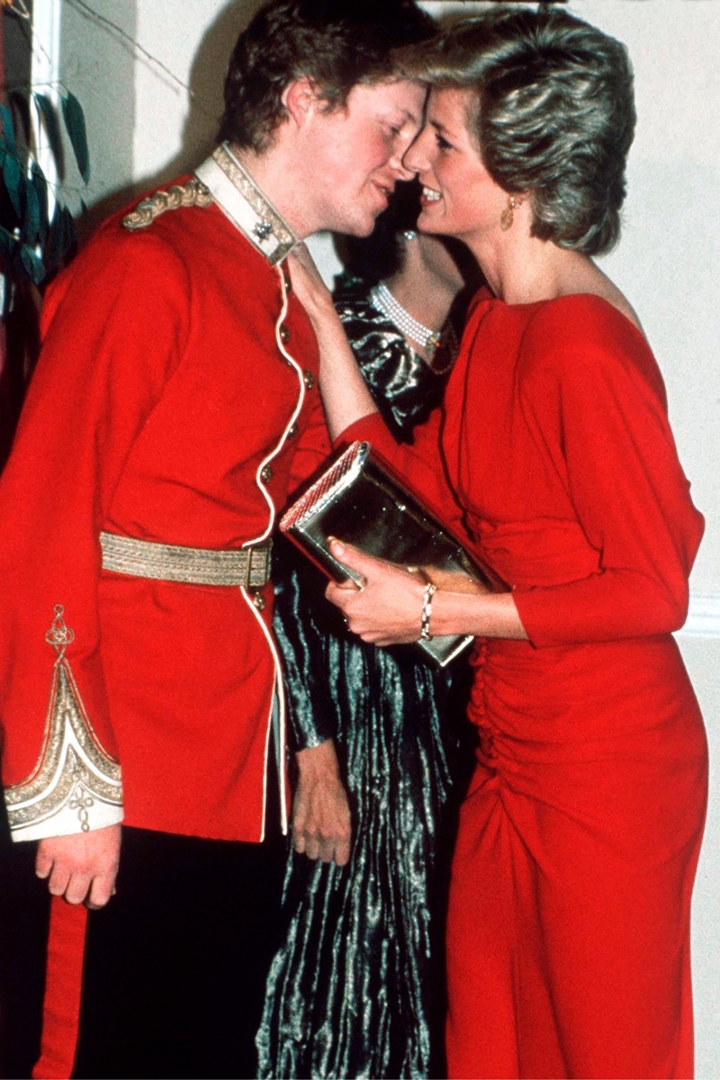 Charles Spencer e sua irmã, princesa Diana