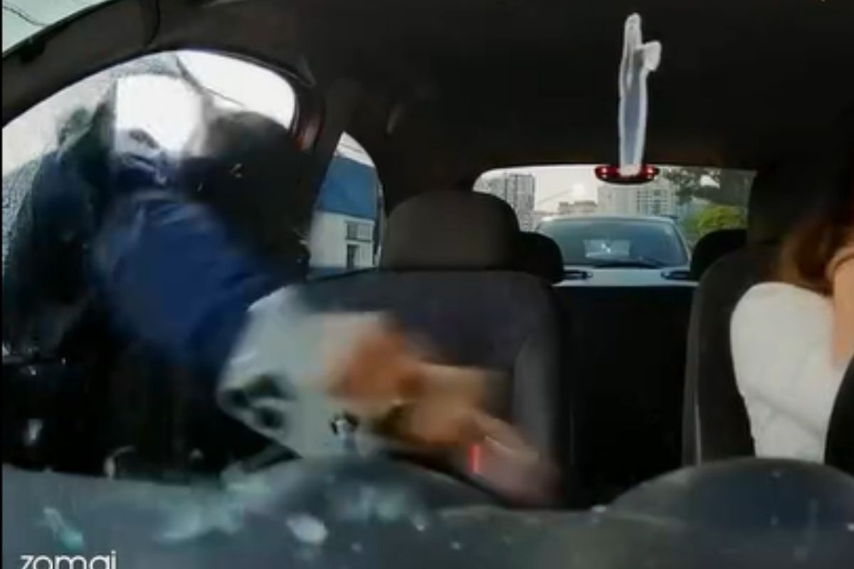 "Quebra-vidro": influenciadora filma roubo na zona sul de São Paulo