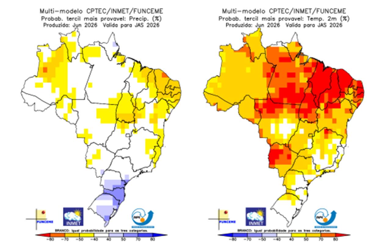 Inmet prevê El Niño intenso, com eventos extremos e risco de desastres