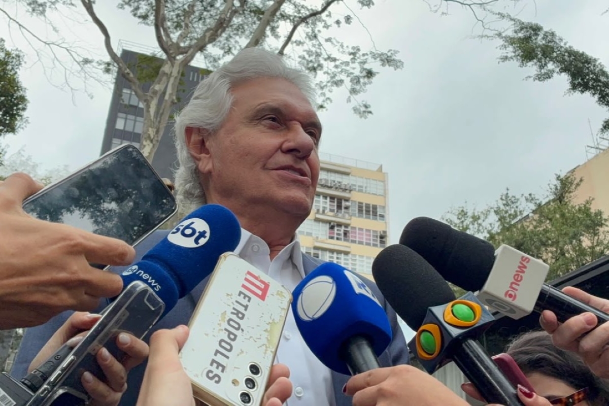 Caiado dispara contra Lula e diz aguardá-lo no 2º turno: "Pai do Lobby"