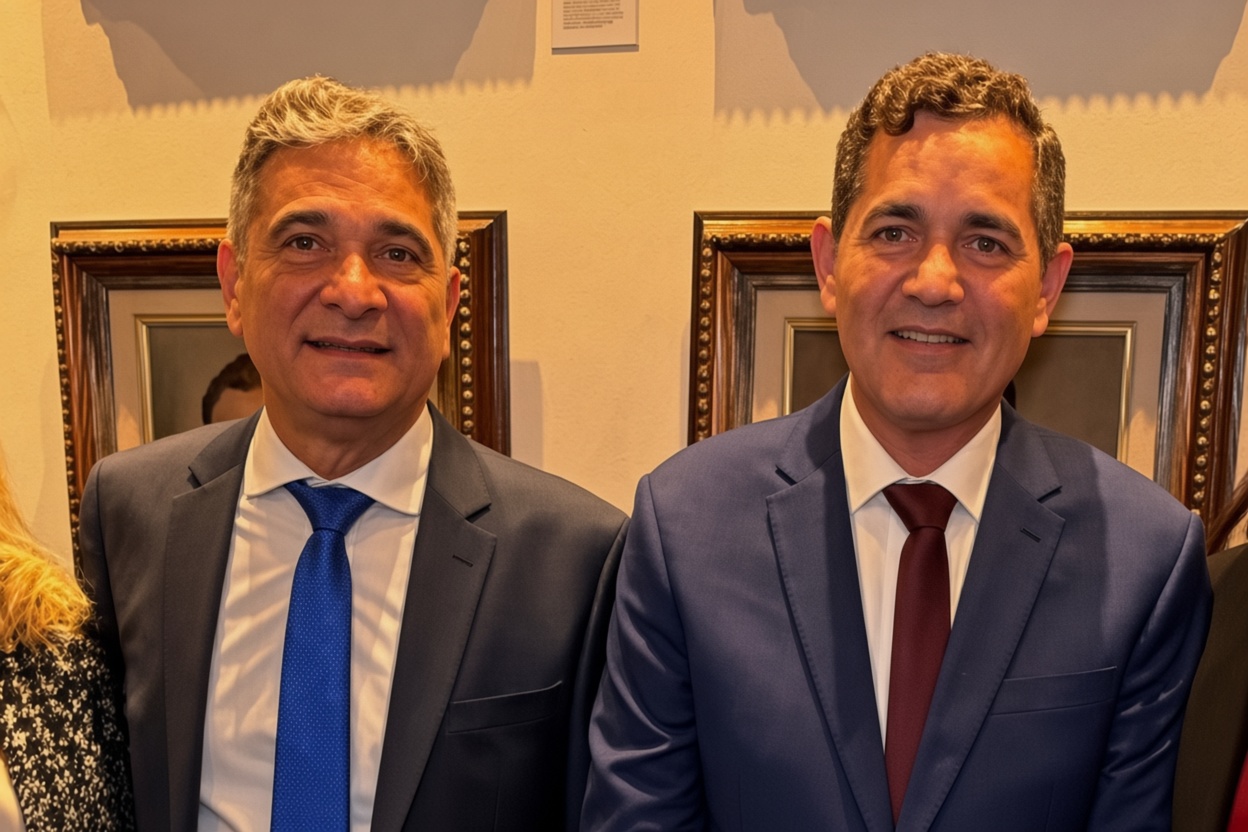 Coronel Sandro e Alex Coelho Diniz