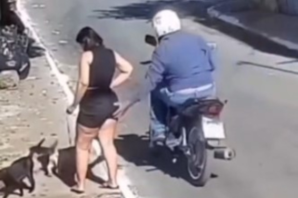 Homem passa a mão em bunda de mulher na rua e PCGO investiga assédio - QTU Questões do Universo