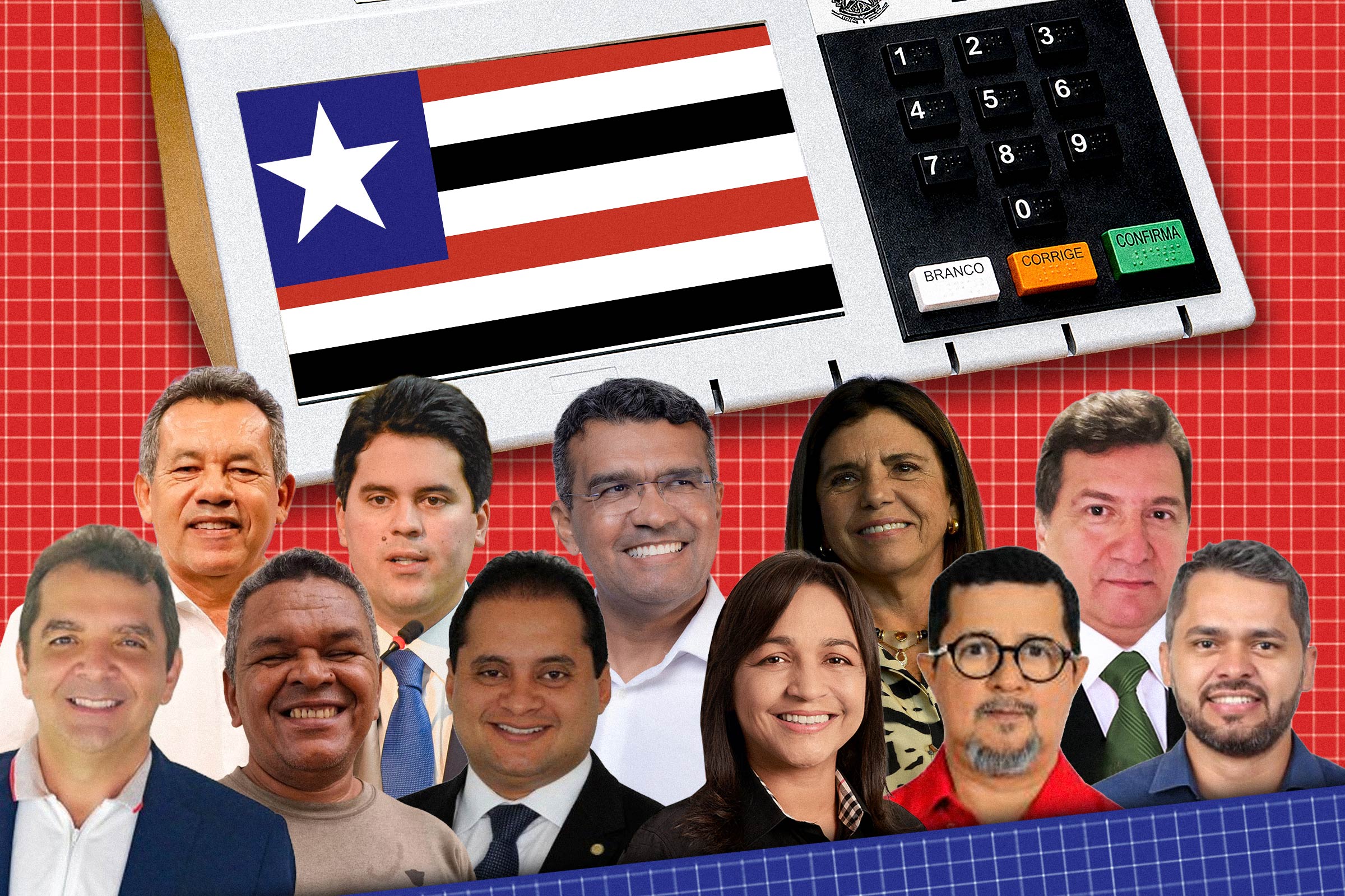 Saiba quem são os candidatos ao governo e ao Senado no Maranhão