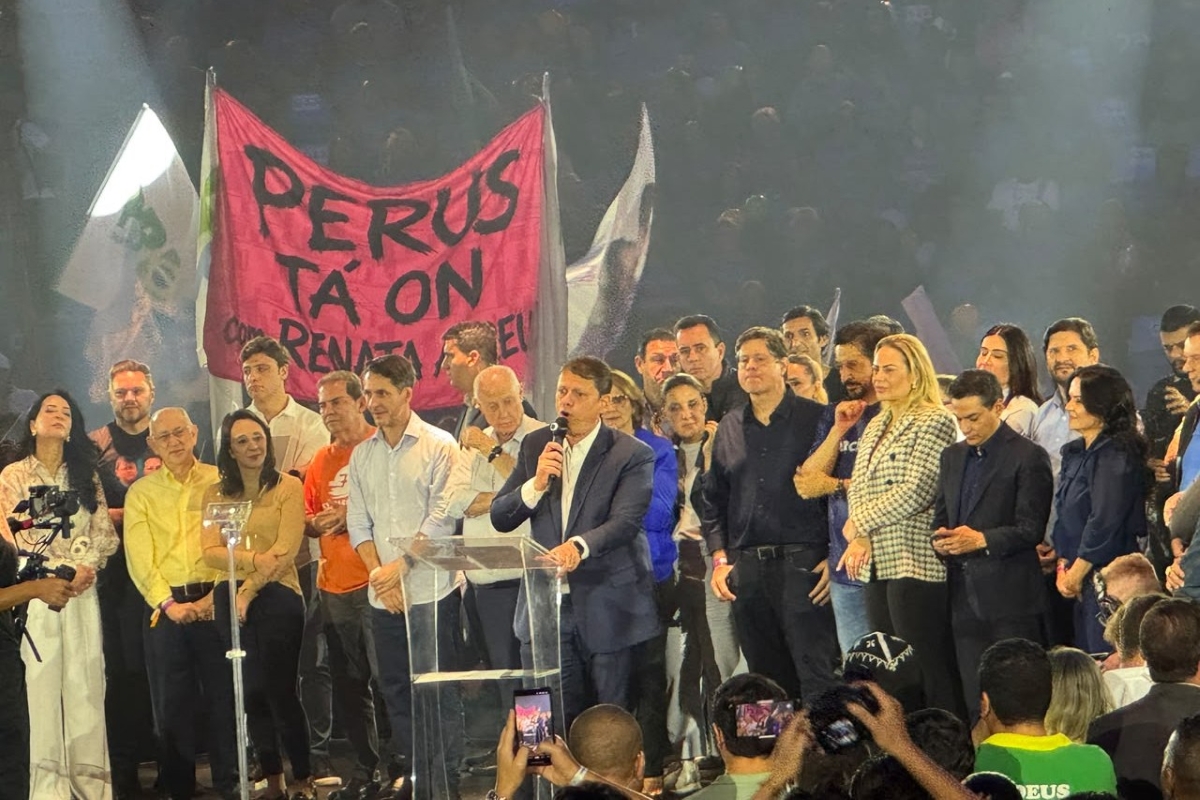 Tarcísio de Freitas se lança à reeleição em São Paulo e critica o PT