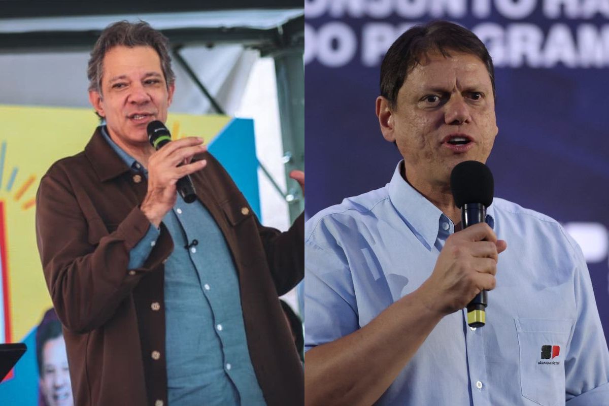 Marketing, TV e advocacia: onde Tarcísio e Haddad gastam na campanha