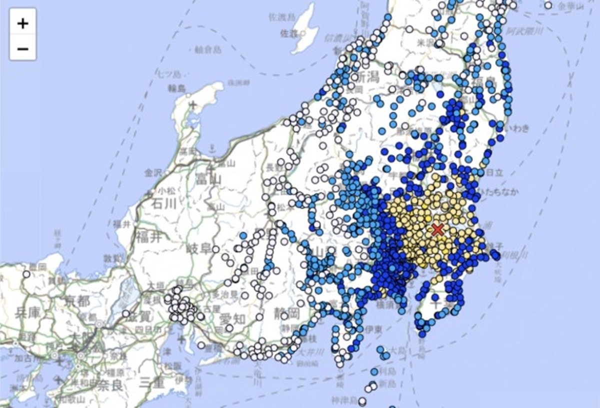 Japão: terremoto de magnitude 5,9 atinge Tóquio; feridos chegam a 37