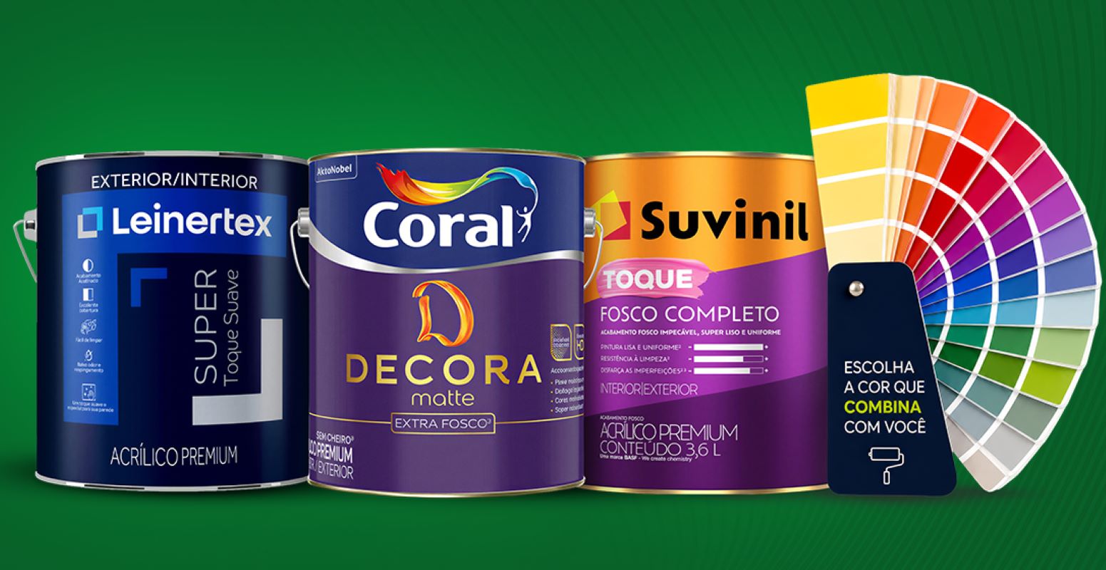 AC Coelho amplia a campanha das cores com Coral, Suvinil e Leinertex - QTU Questões do Universo