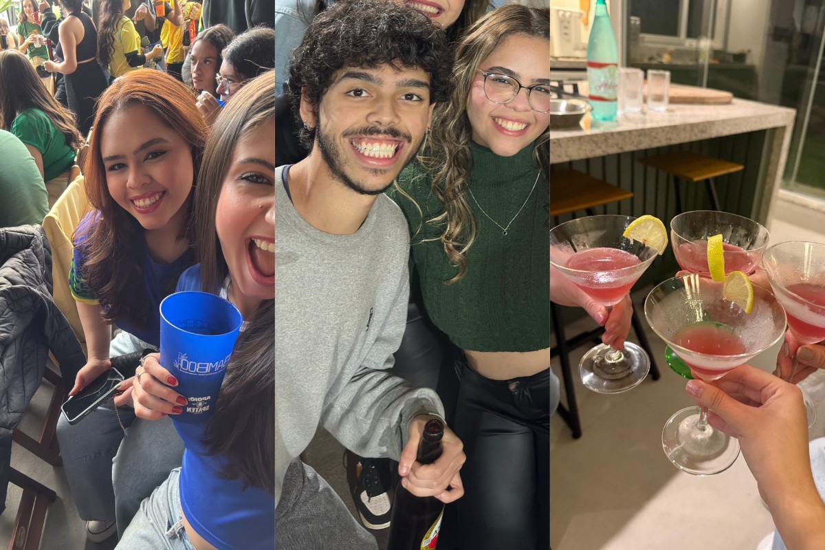 Geórgia irmão Renzo e bebidas