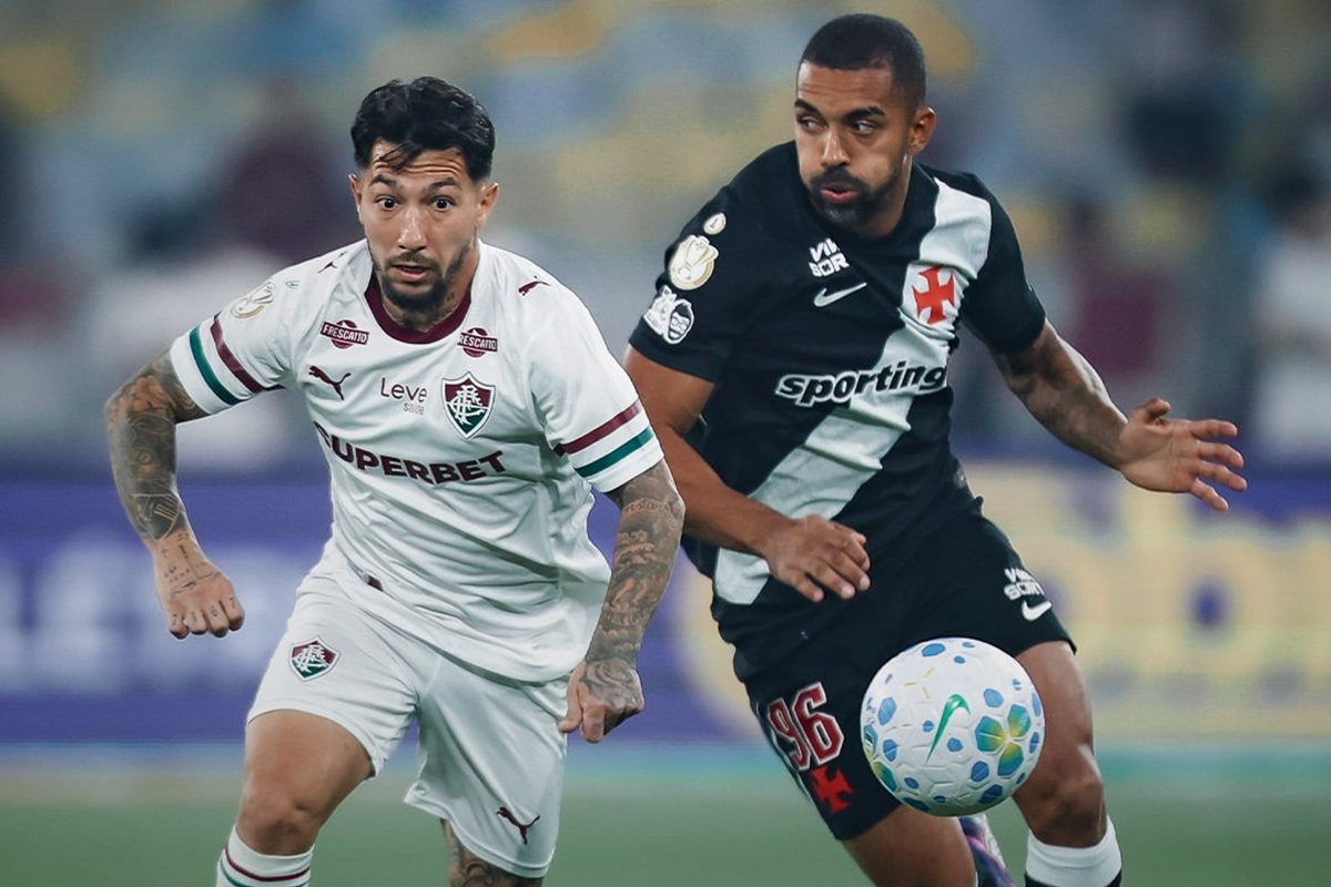 Empate sem gols marca o clássico entre Vasco e Fluminense na Copa do Brasil