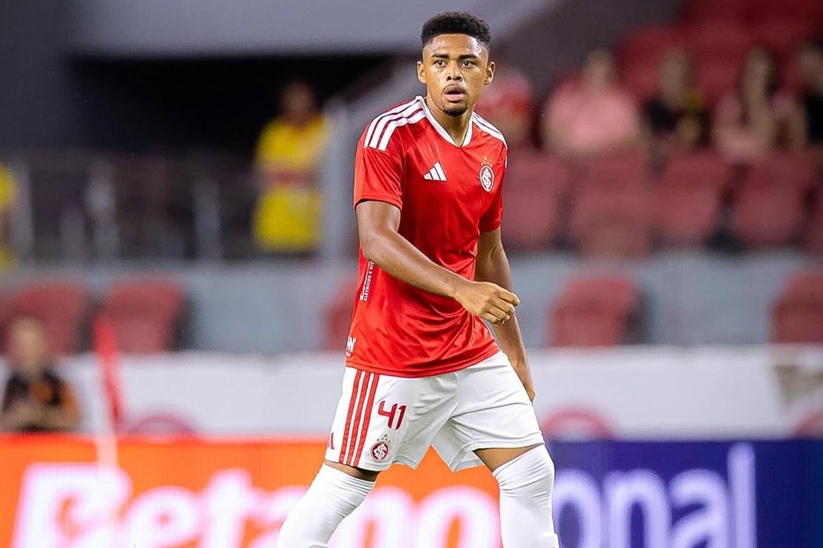 Victor Gabriel do Inter pode enfrentar o Corinthians após suspensão parcial