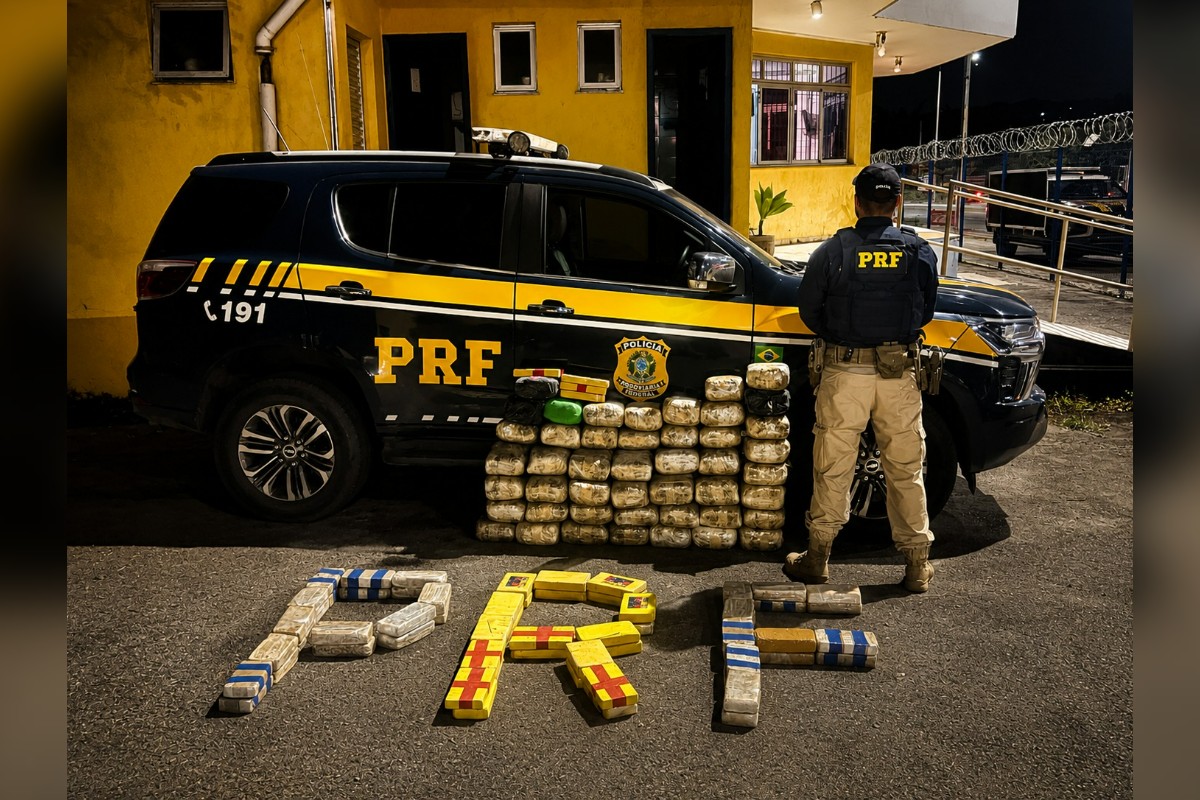 Caminhoneiro é Detido com 100 kg de Drogas em Minas Gerais