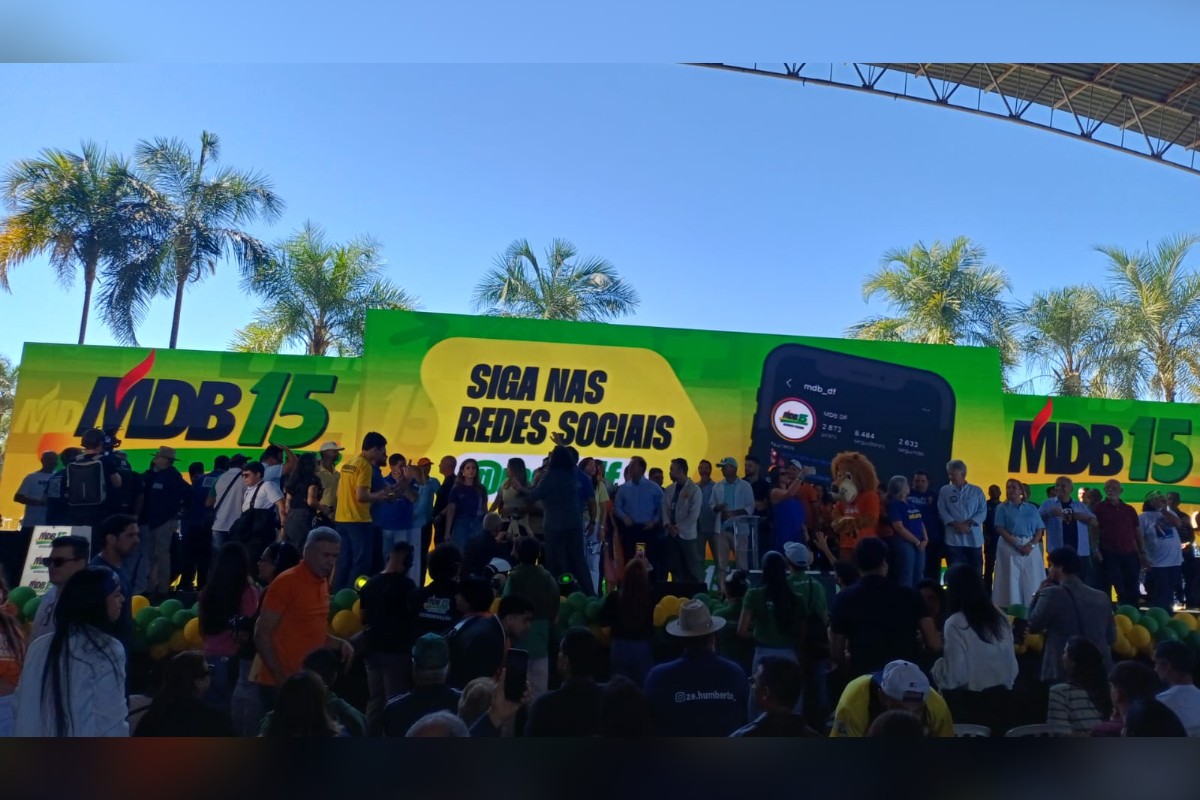 Convenção do MDB-DF, na Ascade