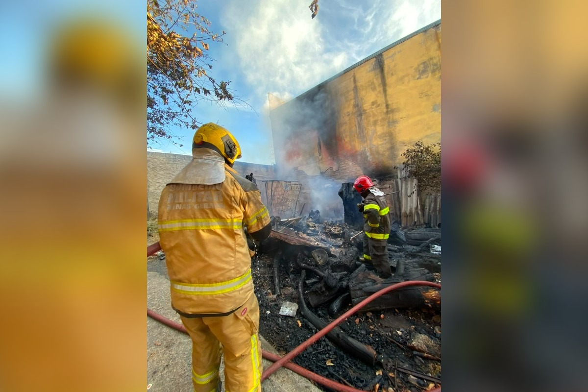 incêndio residência BH