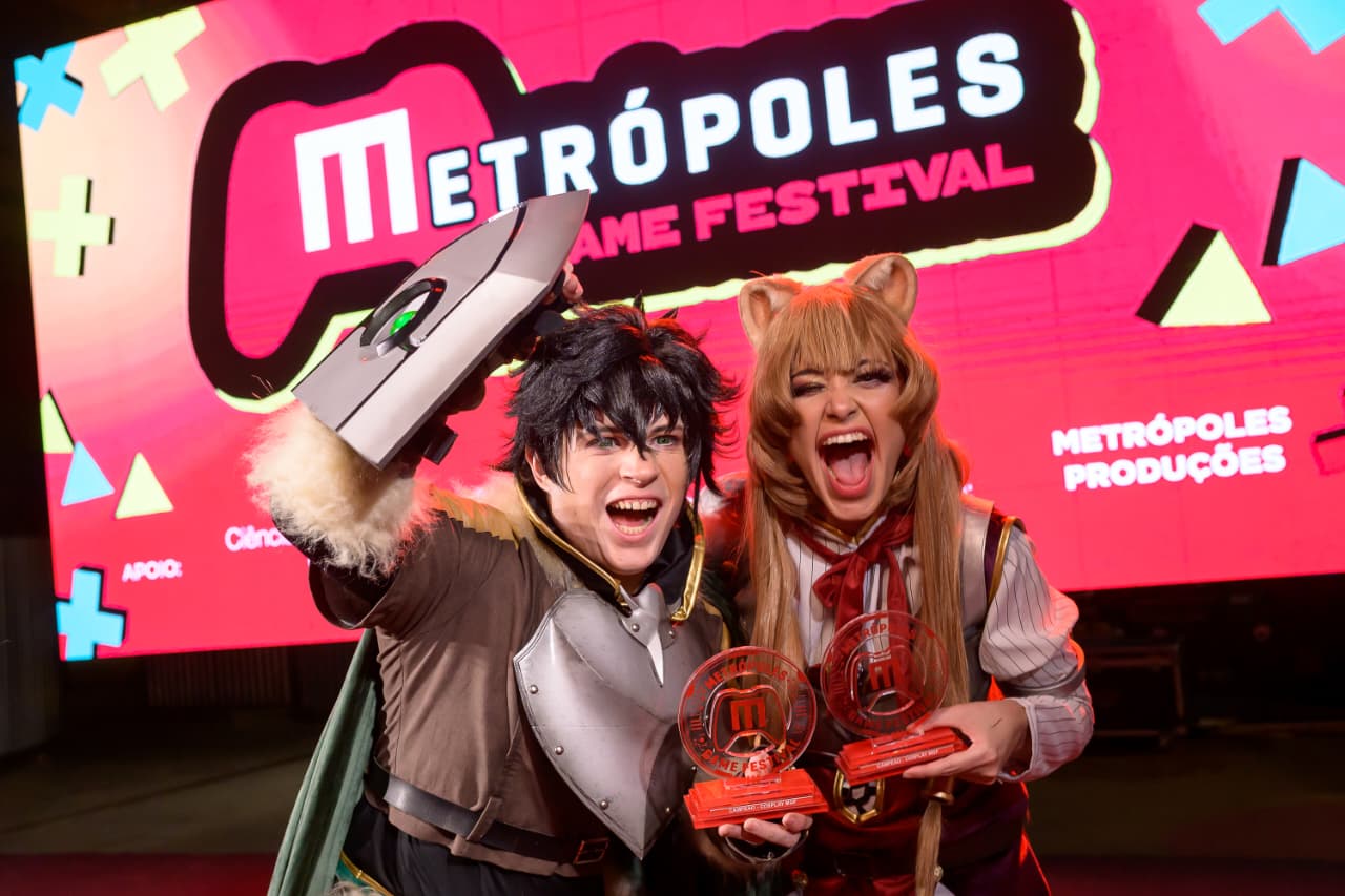 Casal vence seletiva do World Cosplay Summit no Metrópoles Game Festival