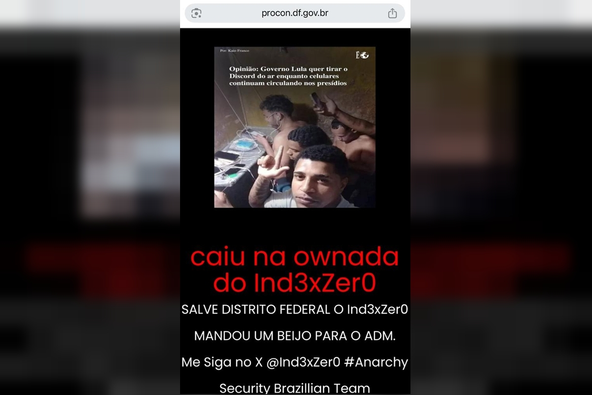 Hackers invadem sites do GDF e exibem artigo com crítica a Lula