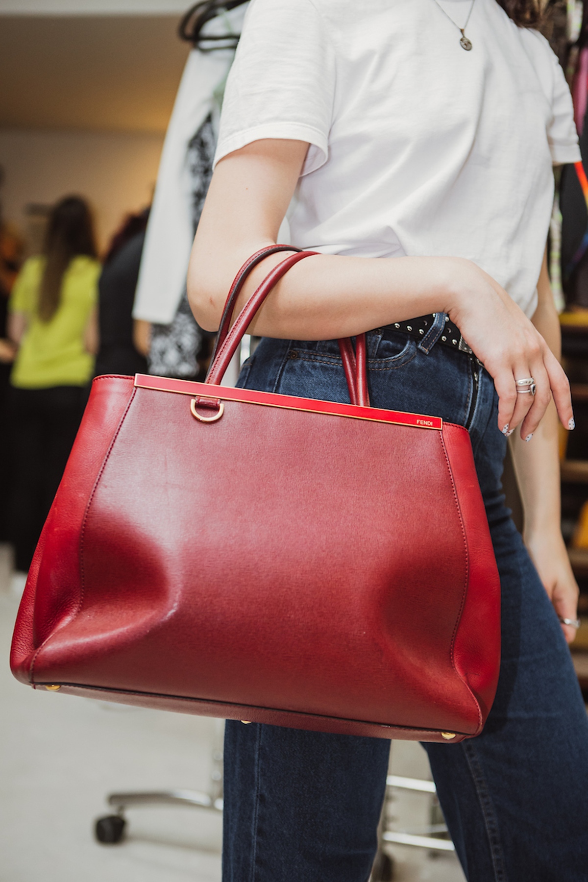 Bolsa Fendi Burgundy - Metrópoles