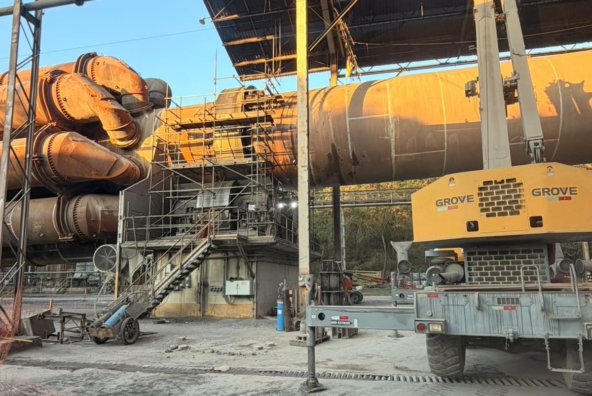 fábrica cimento CSN em Pedro Leopoldo