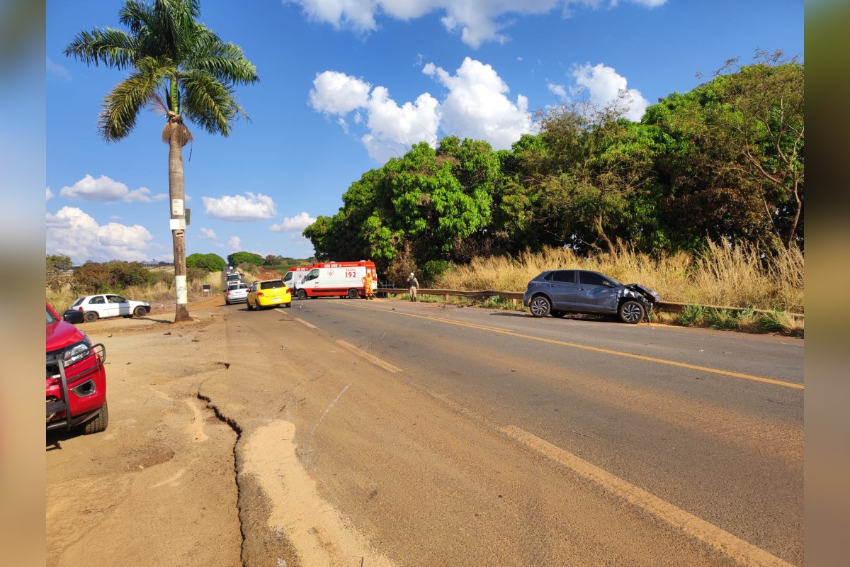 acidente de trânsito BR-354